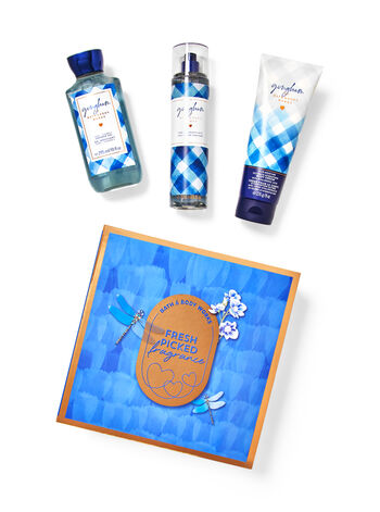 Gingham Gift Box Set Gift Box Set
