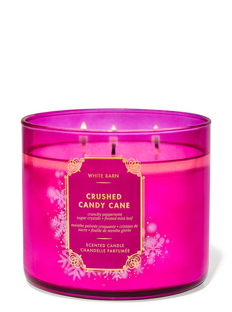 Crushed Candy Cane 3-Wick Candle 3-Wick Candle