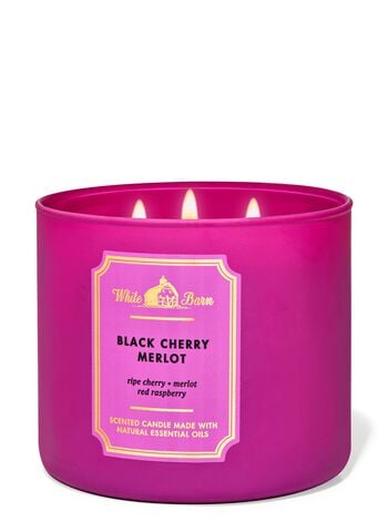 Black Cherry Merlot 3-Wick Candle 3-Wick Candle