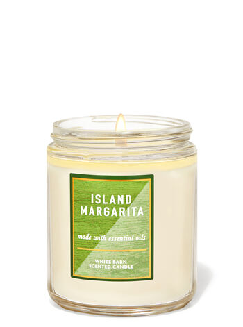 Island Margarita Single Wick Candle Single Wick Candle