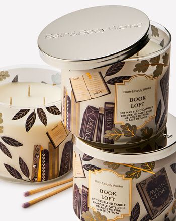 Book Loft 3-Wick Candle 3-Wick Candle