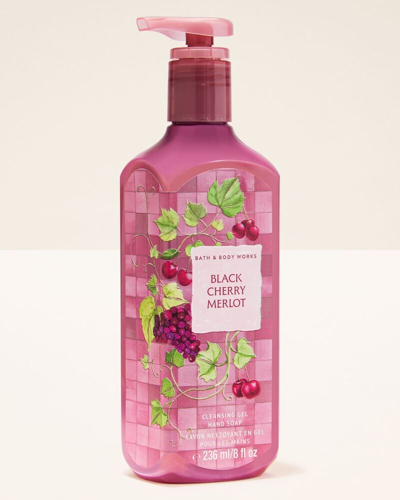 Black Cherry Merlot Cleansing Gel Hand Soap Cleansing Gel Hand Soap