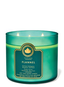 Flannel 3-Wick Candle Flannel 3-Wick Candle