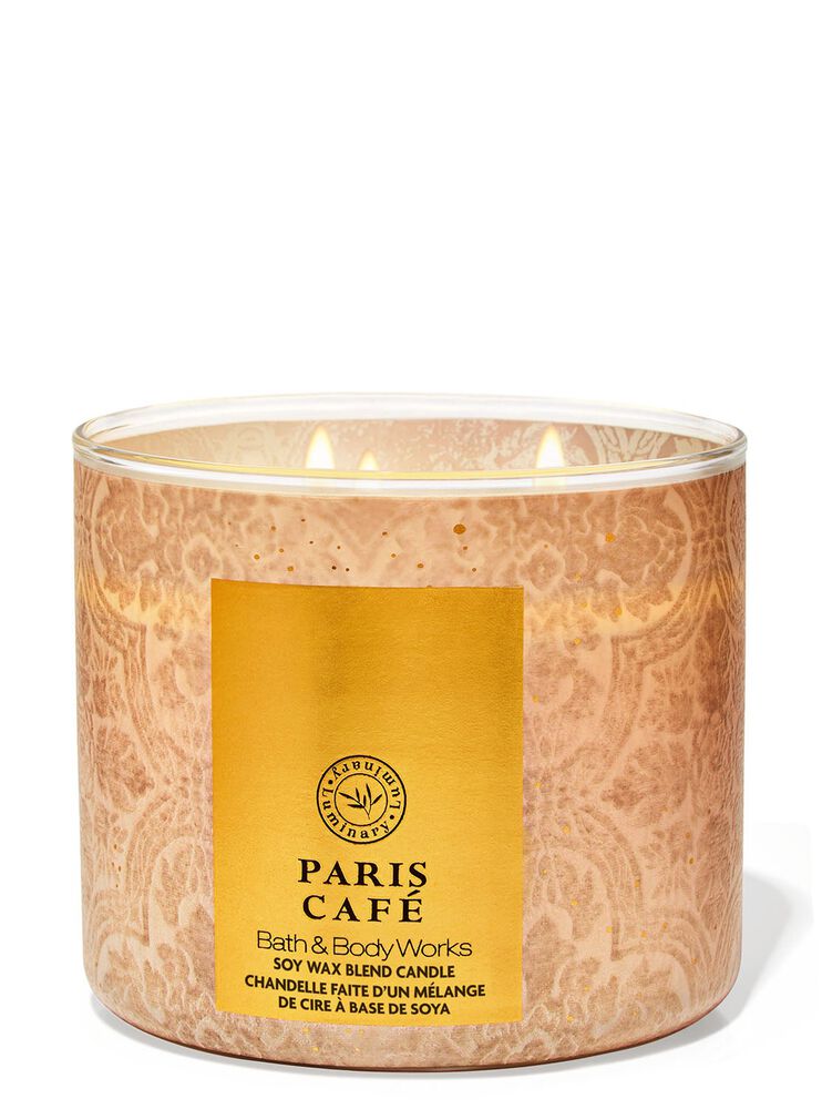 Paris Caf&eacute; 3-Wick Candle 3-Wick Candle