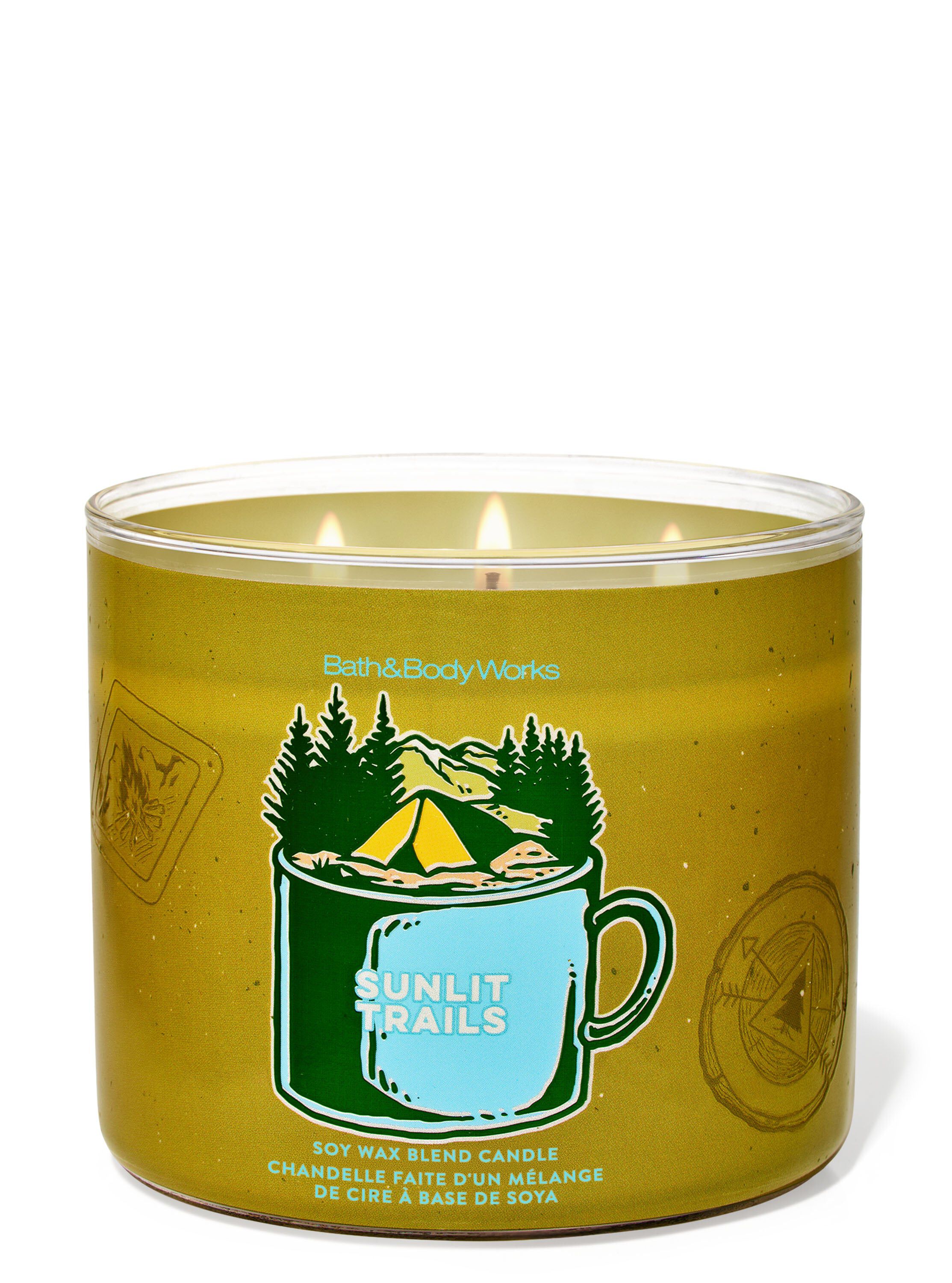 Shop Sunlit Trails 3-Wick Candle | Bath & Body Works Singapore