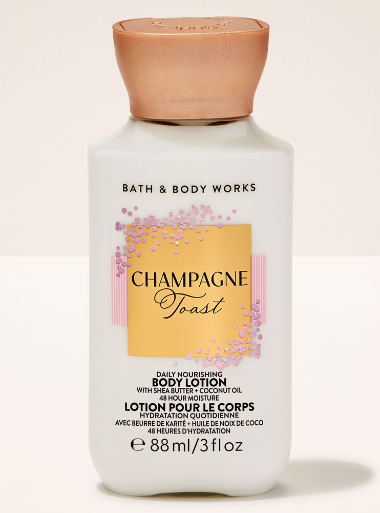 Champagne Toast Travel Size Body Lotion Travel Size Body Lotion