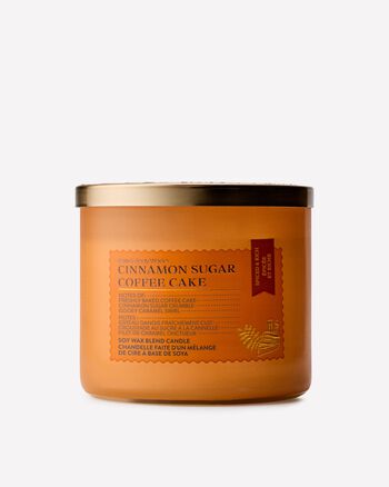 Cinnamon Sugar Coffee Cake 3-Wick Candle 3-Wick Candle