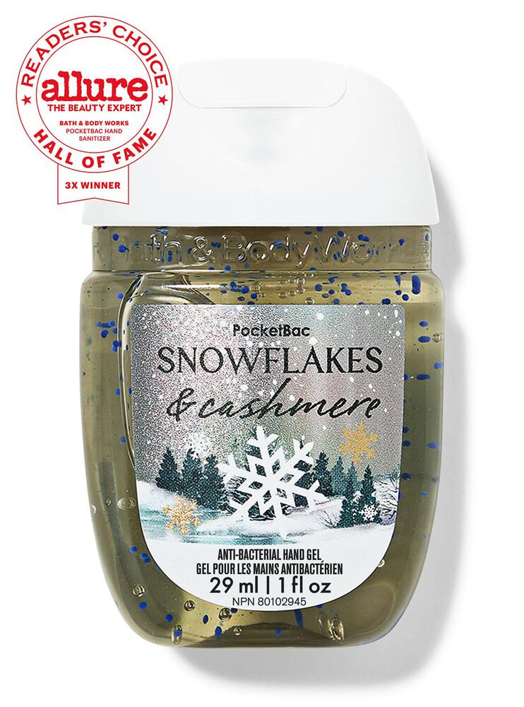 Snowflakes & Cashmere PocketBac Hand Sanitizer PocketBac Hand Sanitizer