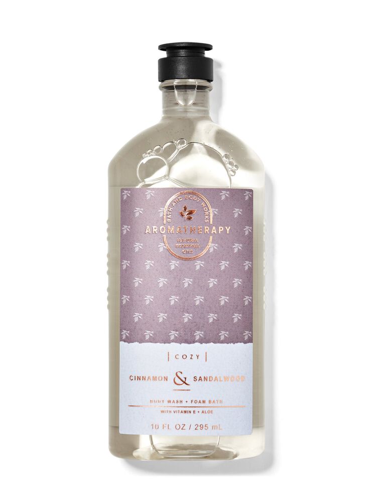 Cinnamon Sandalwood Body Wash and Foam Bath Body Wash and Foam Bath