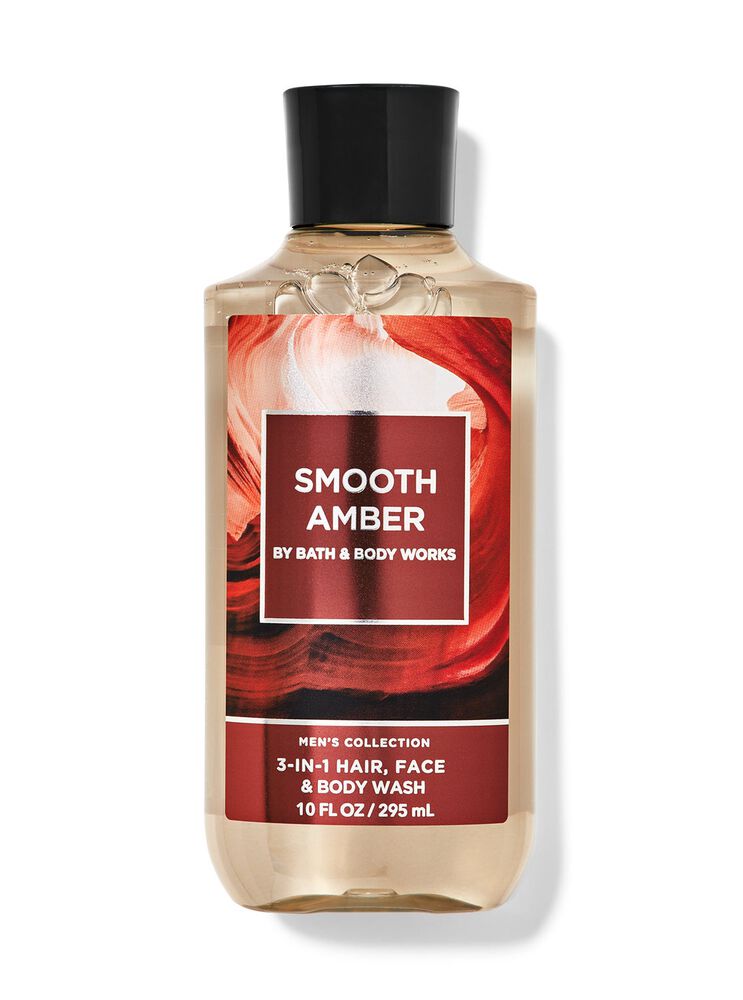 Smooth Amber 3-in-1 Hair, Face & Body Wash 3-in-1 Hair, Face & Body Wash