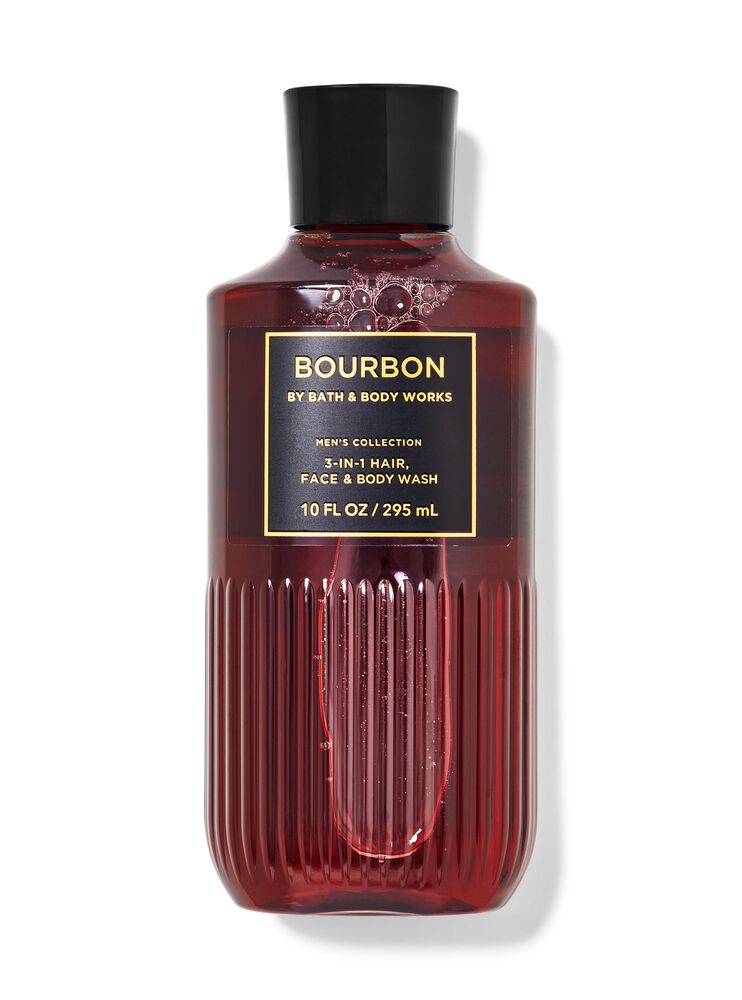 Bourbon 3-in-1 Hair, Face & Body Wash 3-in-1 Hair, Face & Body Wash