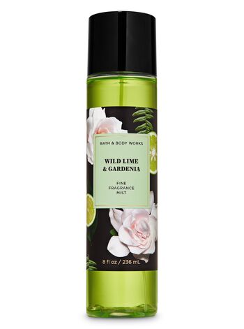 Wild Lime & Gardenia Body Spray & Mist Fine Fragrance Mist