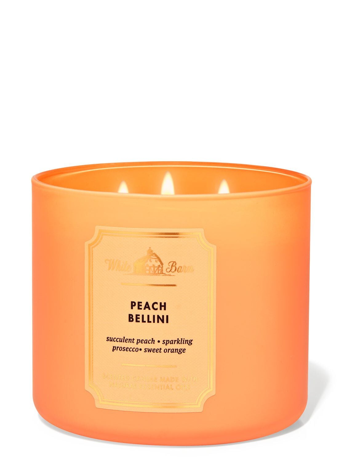 上☆未使用☆ バスアンドボディワークス 3芯キャンドル ピーチベリーニ カクタス Shop Peach Bellini 3-Wick Candle | Bath & Body Works Singapore