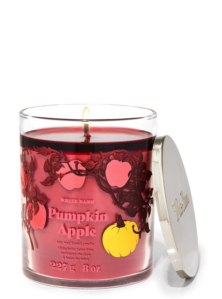 Pumpkin Apple Single Wick Candle Single Wick Candle