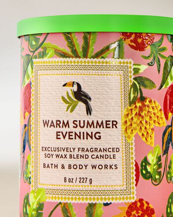 Warm Summer Evening Single Wick Candle Single Wick Candle