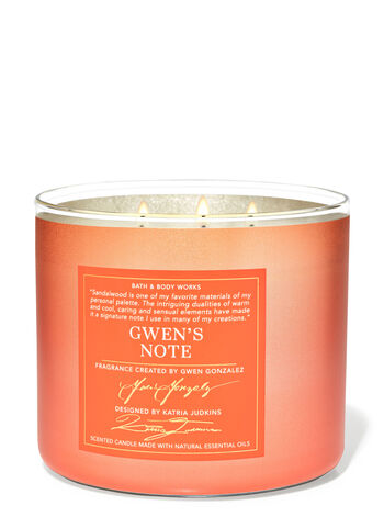 Gwen's Note 3-Wick Candle 3-Wick Candle