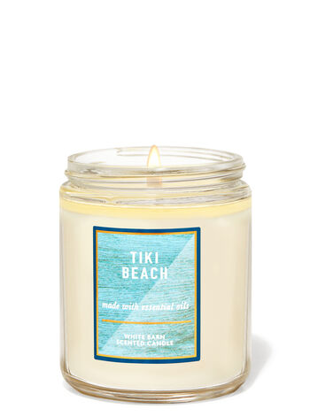Tiki Beach Single Wick Candle Single Wick Candle