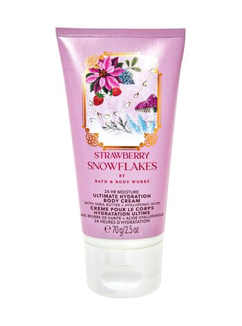 Strawberry Snowflakes Travel Size Body Cream Travel Size Body Cream