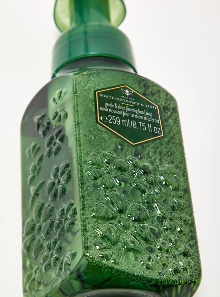 White Cucumber Mint Gentle & Clean Foaming Hand Soap Gentle & Clean Foaming Hand Soap