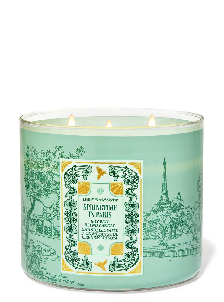 Springtime In Paris 3-Wick Candle 3-Wick Candle