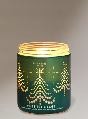 White Tea & Sage Single Wick Candle Single Wick Candle