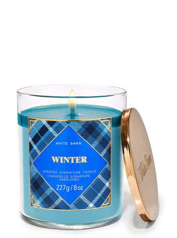 Winter Signature Single Wick Candle Signature Single Wick Candle