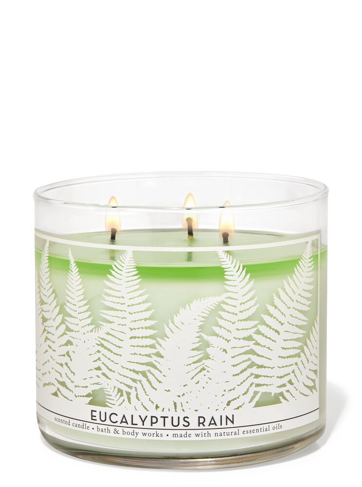 Eucalyptus Rain 3-Wick Candle 3-Wick Candle