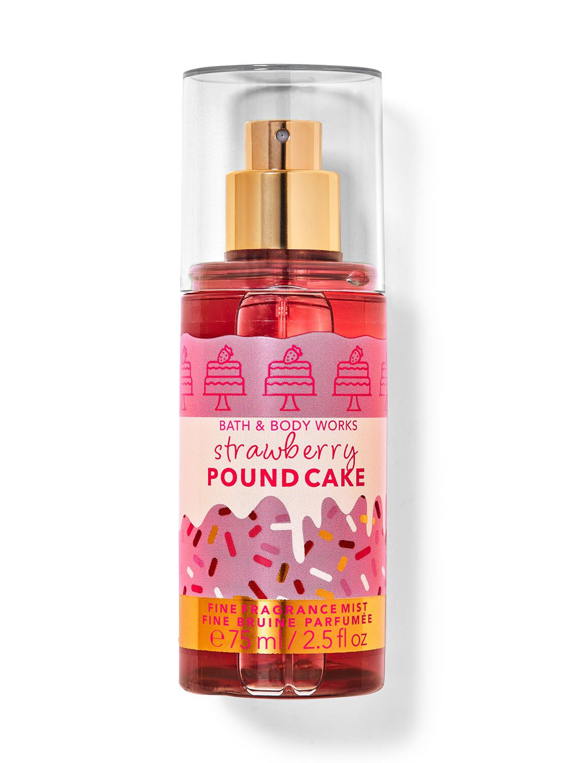 Shop Strawberry Pound Cake Travel Size Fine Fragrance Mist | Bath