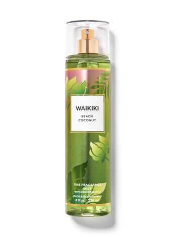 Waikiki Beach Coconut Body Spray & Mist Fine Fragrance Mist