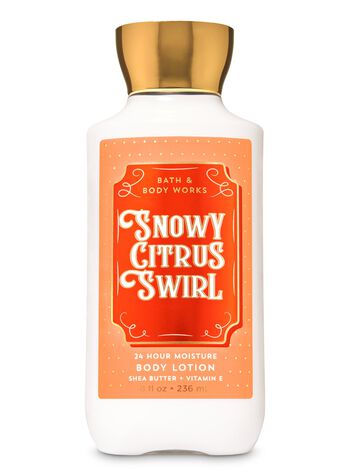 Snowy Citrus Swirl Body Lotion Super Smooth Body Lotion