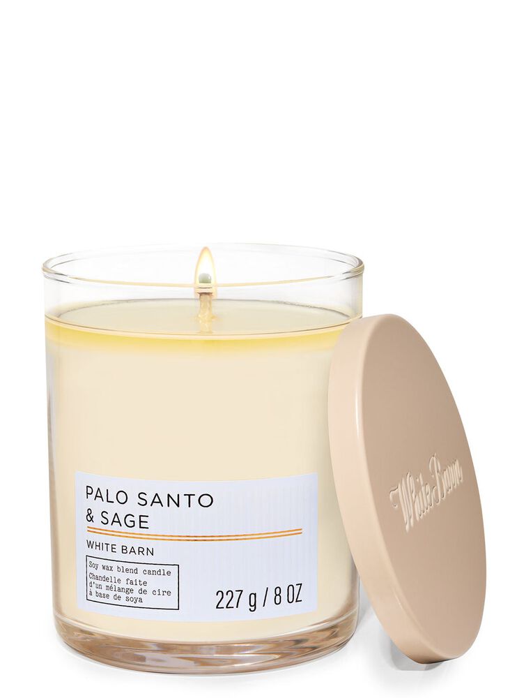 Palo Santo & Sage Single Wick Candle Single Wick Candle