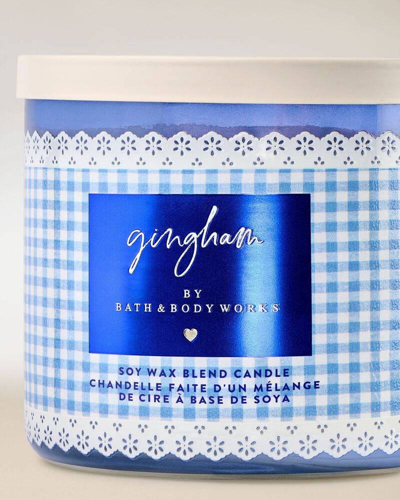 Gingham 3-Wick Candle 3-Wick Candle