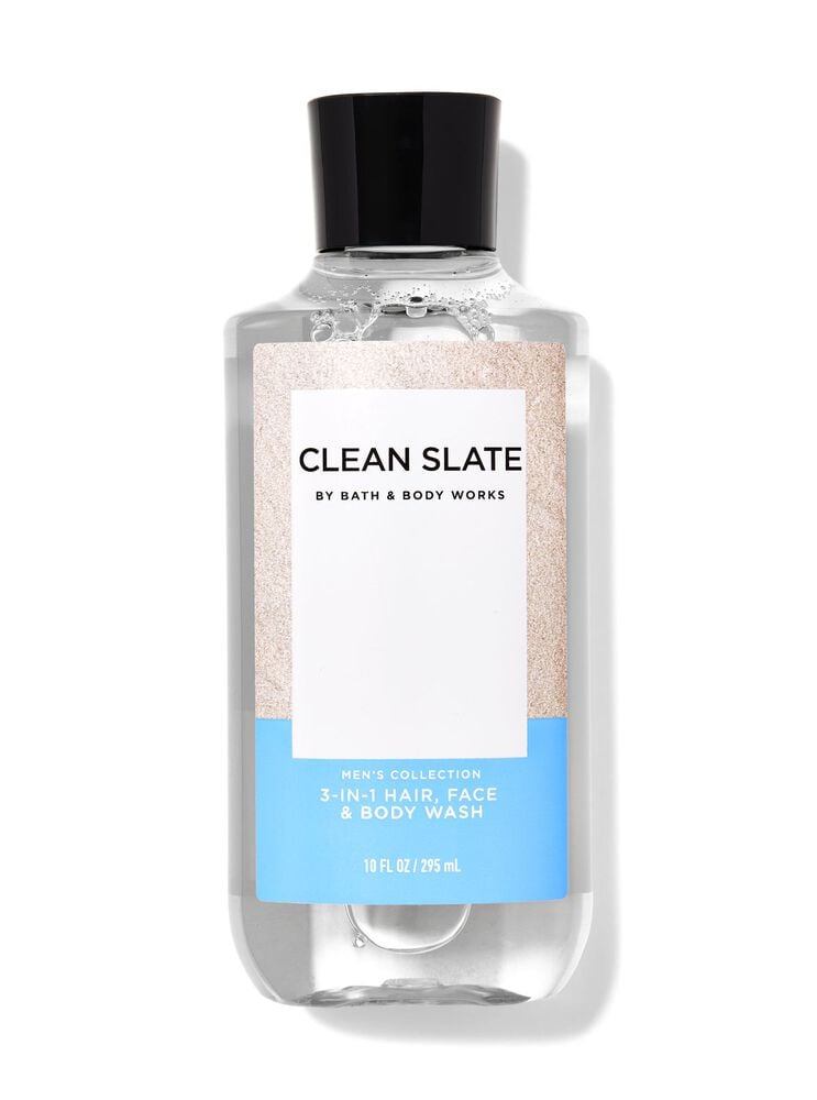 Clean Slate Body Wash & Shower Gel 3-in-1 Hair, Face & Body Wash