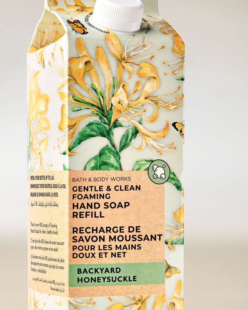Backyard Honeysuckle Gentle & Clean Foaming Hand Soap Refill Gentle & Clean Foaming Hand Soap Refill
