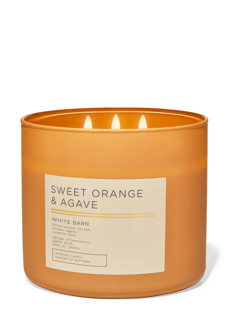 Sweet Orange & Agave 3-Wick Candle 3-Wick Candle