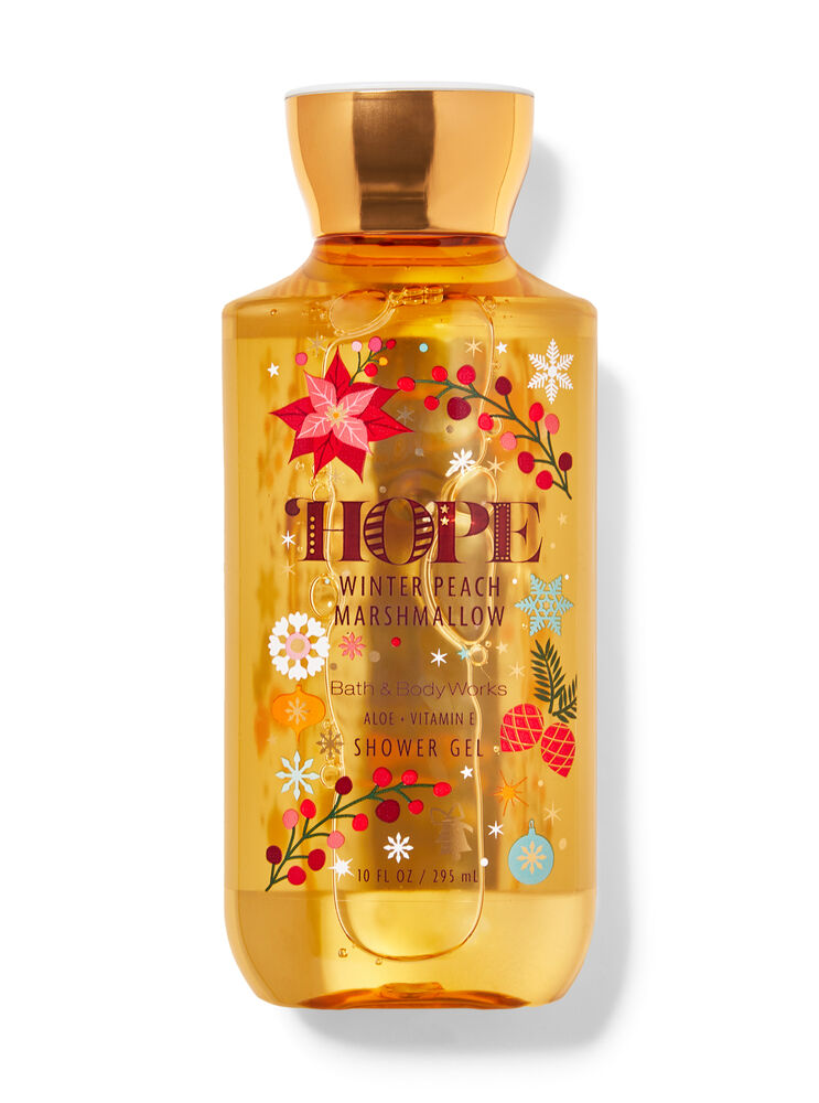 Winter Peach Marshmallow Shower Gel Shower Gel