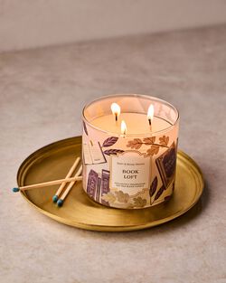 Book Loft 3-Wick Candle image number null