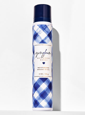 Gingham Body Oil Mousse to Oil