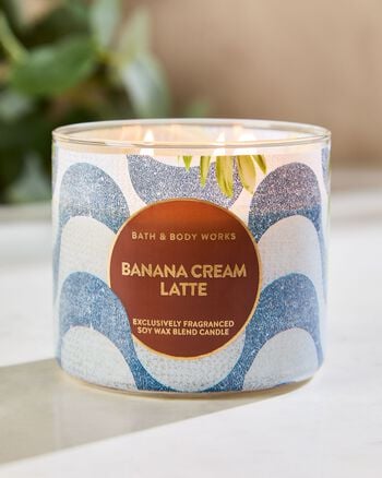 Banana Cream Latte 3-Wick Candle 3-Wick Candle