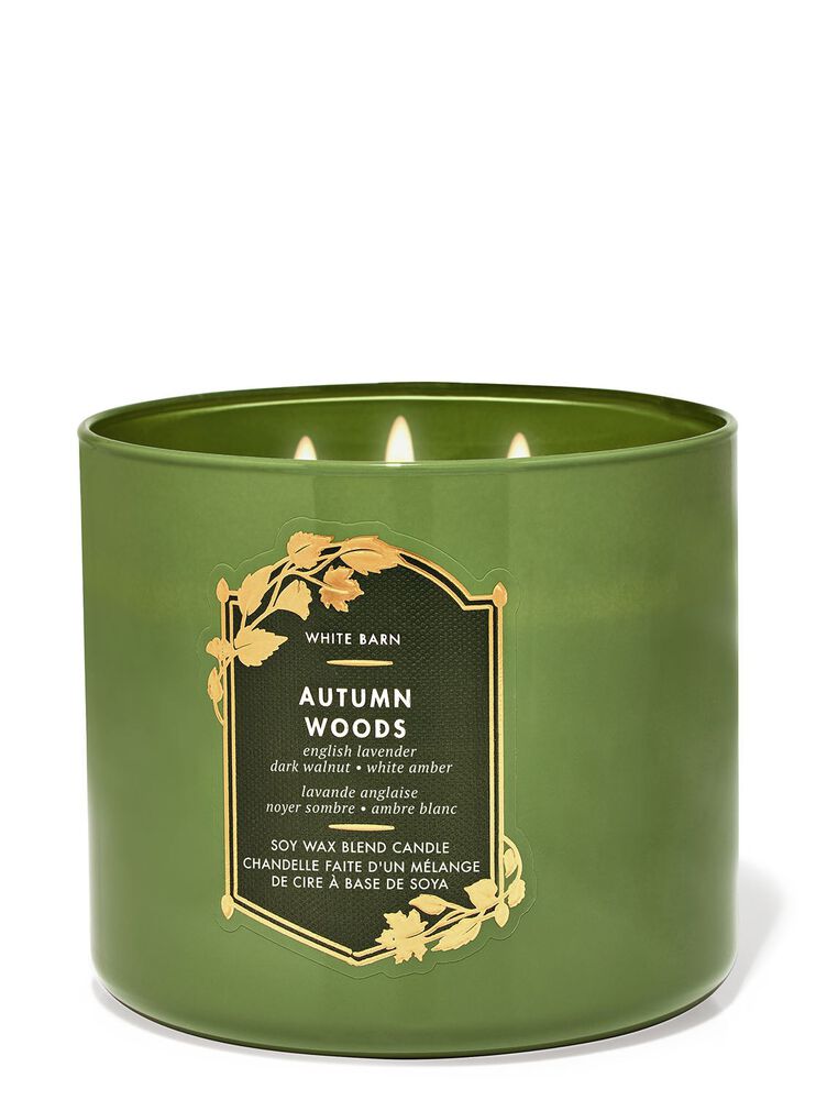 Autumn Woods 3-Wick Candle 3-Wick Candle