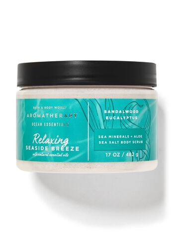 Sandalwood Eucalyptus Body Scrub Sea Salt Body Scrub
