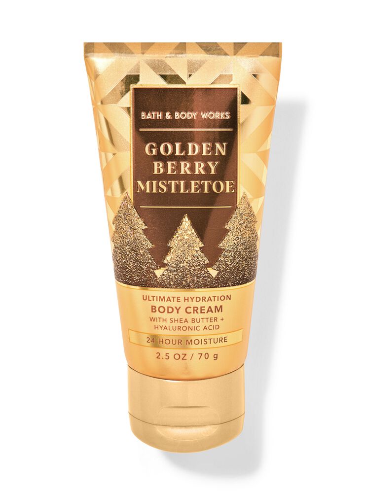 Golden Berry Mistletoe Travel Size Body Cream Travel Size Body Cream