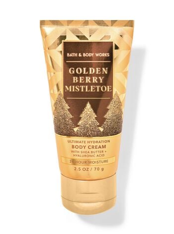 Golden Berry Mistletoe Travel Size Body Cream Travel Size Body Cream