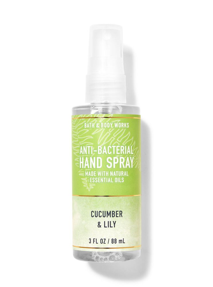 Cucumber & Lily Hand Sanitizer Spray Hand Sanitizer Spray