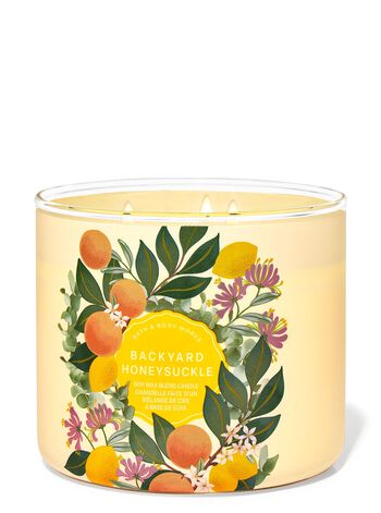 Backyard Honeysuckle 3-Wick Candle 3-Wick Candle