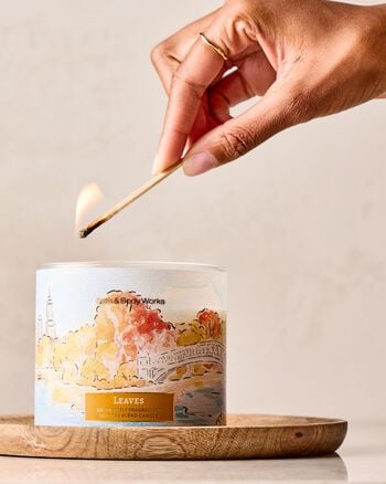 Leaves 3-Wick Candle 3-Wick Candle