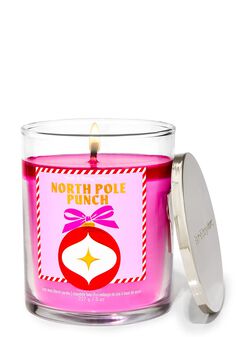 North Pole Punch Single Wick Candle North Pole Punch Single Wick Candle