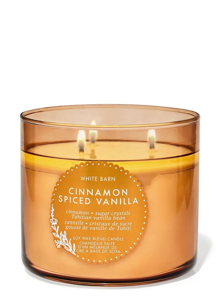 Cinnamon Spiced Vanilla 3-Wick Candle 3-Wick Candle