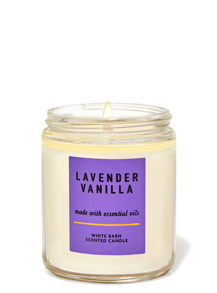 Lavender Vanilla Single Wick Candle Single Wick Candle
