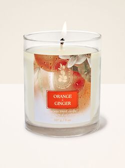 Orange Ginger Single Wick Candle